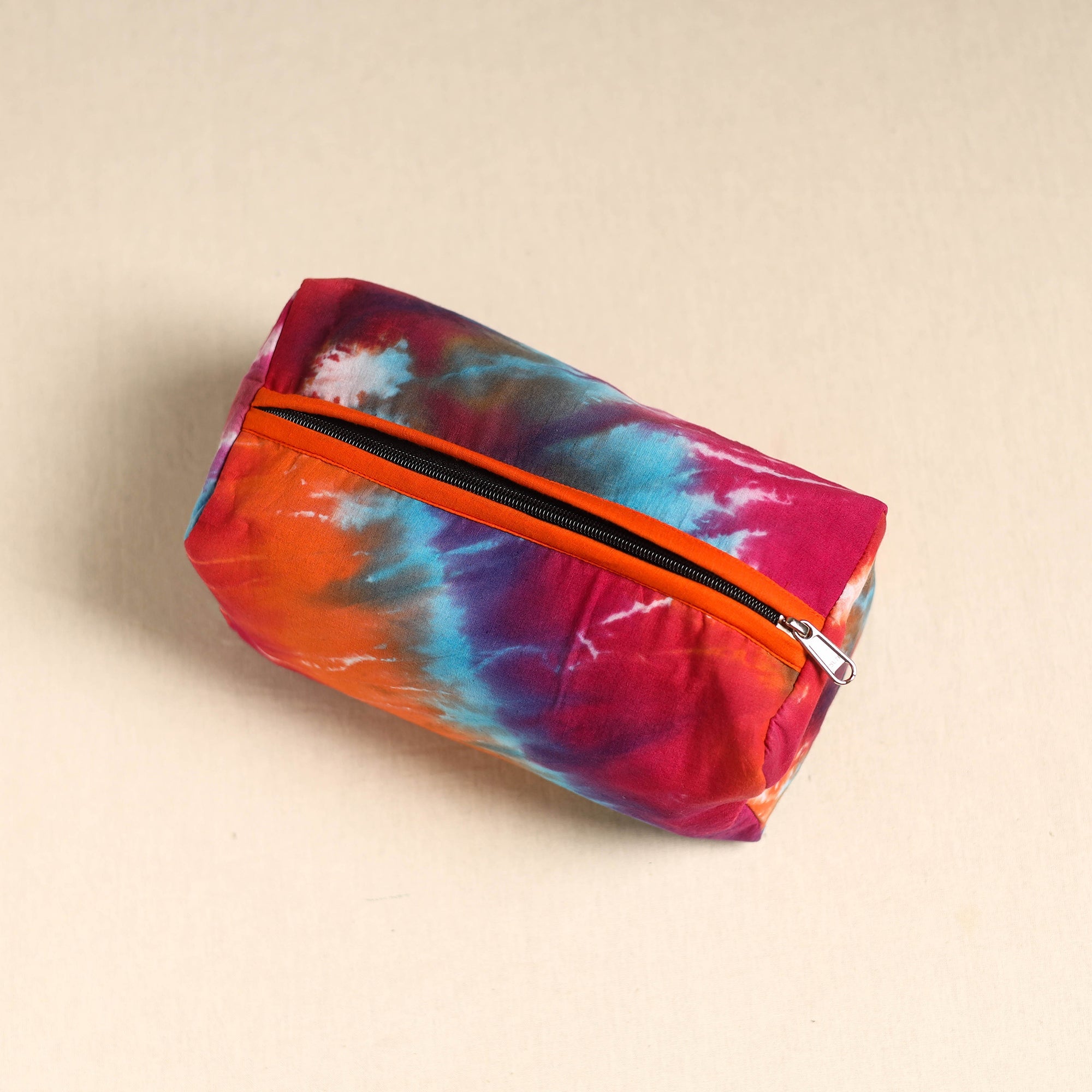  Multicolor Handmade Cotton Toiletry Pouch 