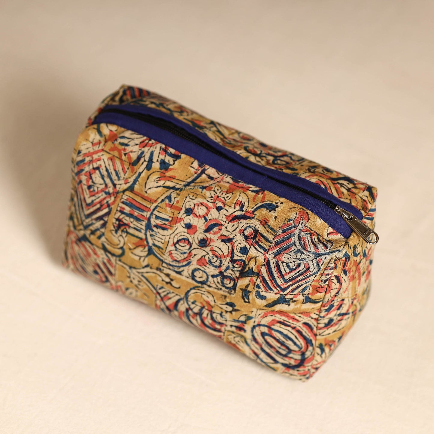  Multicolor Handmade Cotton Toiletry Pouch 