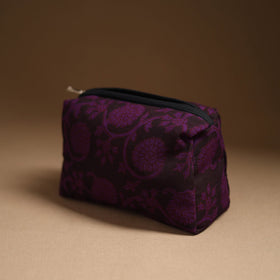 Handmade Cotton Toiletry Pouch - Eco-Friendly