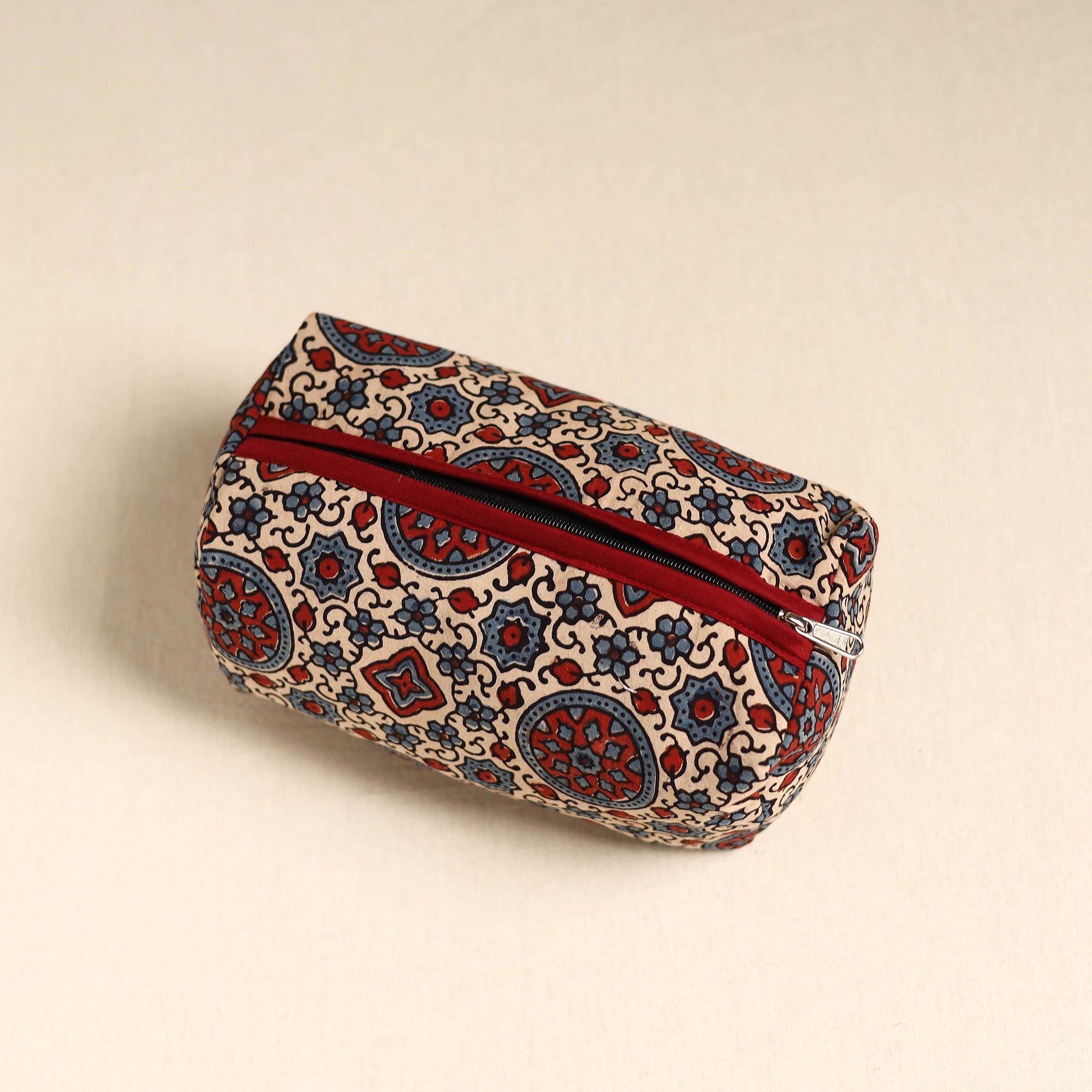  Multicolor Handmade Cotton Toiletry Pouch 
