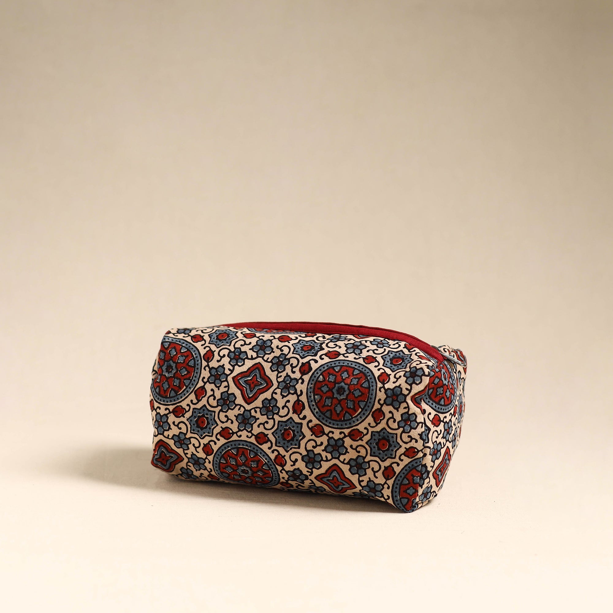  Multicolor Handmade Cotton Toiletry Pouch 