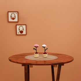 Handmade crochet flower pots (set of 2) 18 - handcrafted