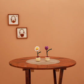 Handmade crochet flower pots (set of 2) 23 - handcrafted