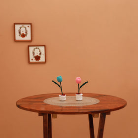 Handmade crochet flower pots (set of 2) 25 - handcrafted