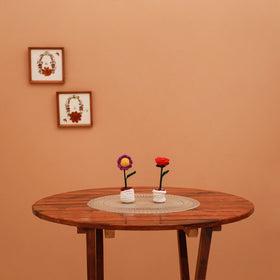 Handmade crochet flower pots (set of 2) 26 - handcrafted