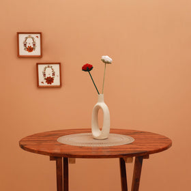 Handmade crochet flower sticks (set of 2) 08 - handcrafted