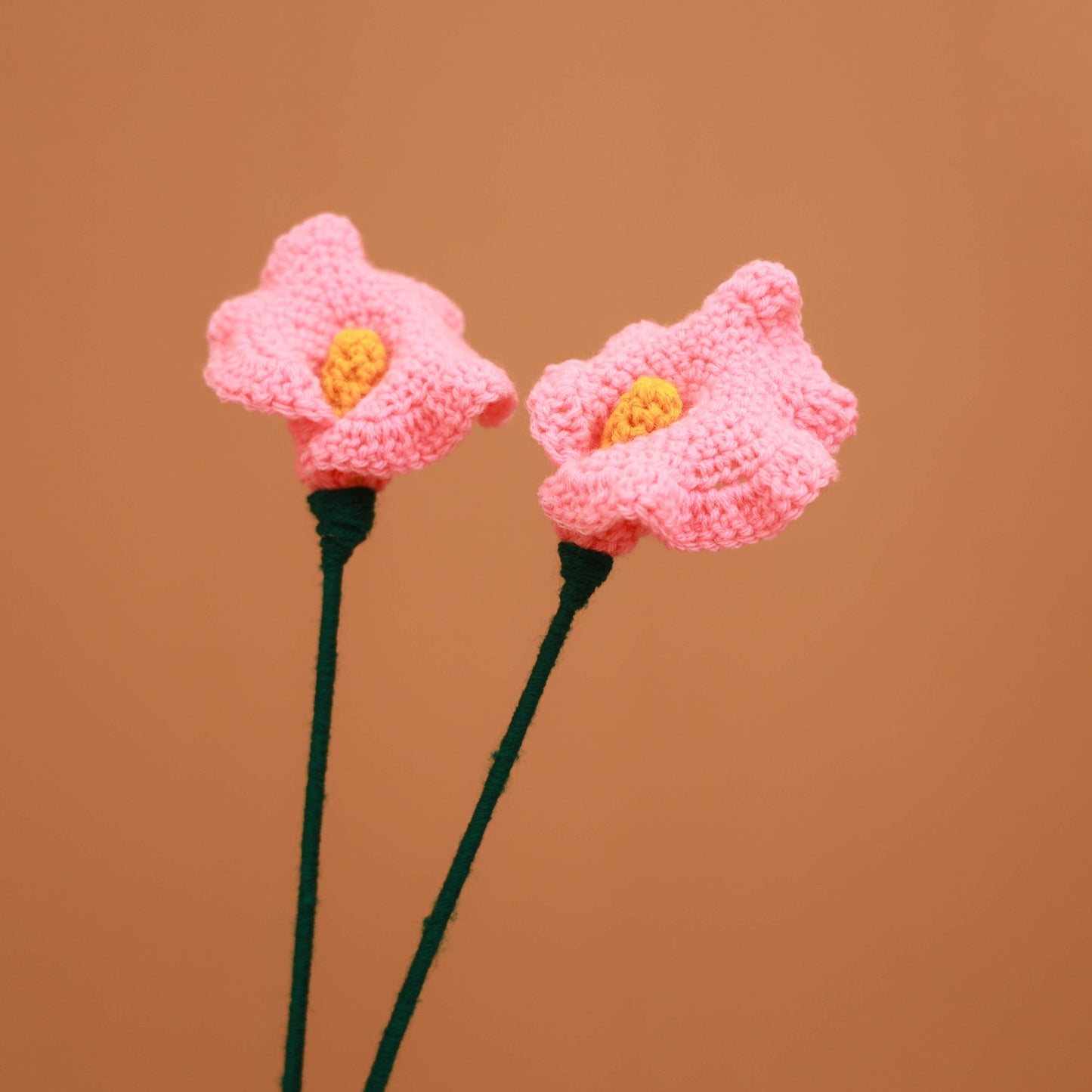 Handmade crochet flower sticks (set of 2) 11 - handcrafted