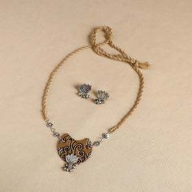 Multicolor - handmade fabart gs necklace set 02