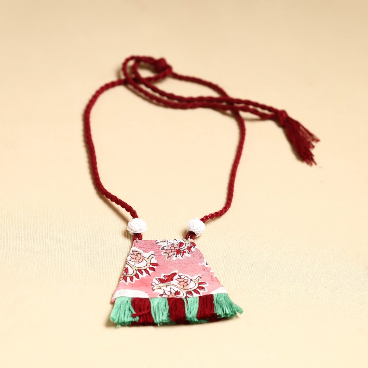 Buy Handmade Fabart Necklace Set