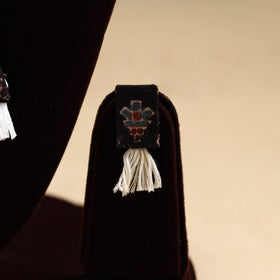 Multicolor - handmade fabart necklace set 15 - handcrafted