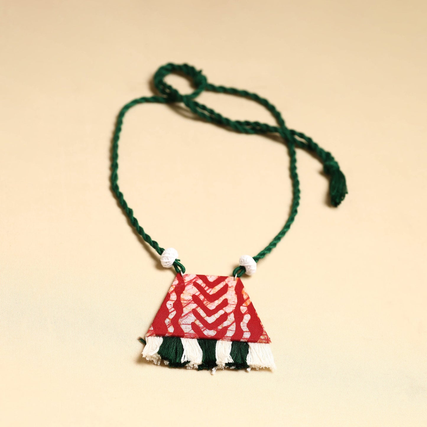 Buy Handmade Fabart Necklace Set