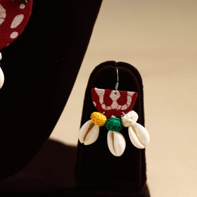 Multicolor - handmade fabart shell necklace set 29