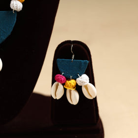 Multicolor - handmade fabart shell necklace set 33