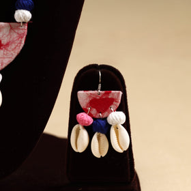 Multicolor - handmade fabart shell necklace set 34