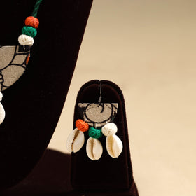 Multicolor - handmade fabart shell necklace set 35