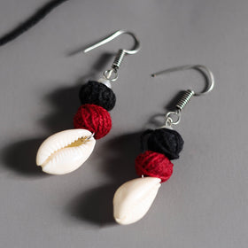 Multicolor - handmade fabart shell work necklace set 20