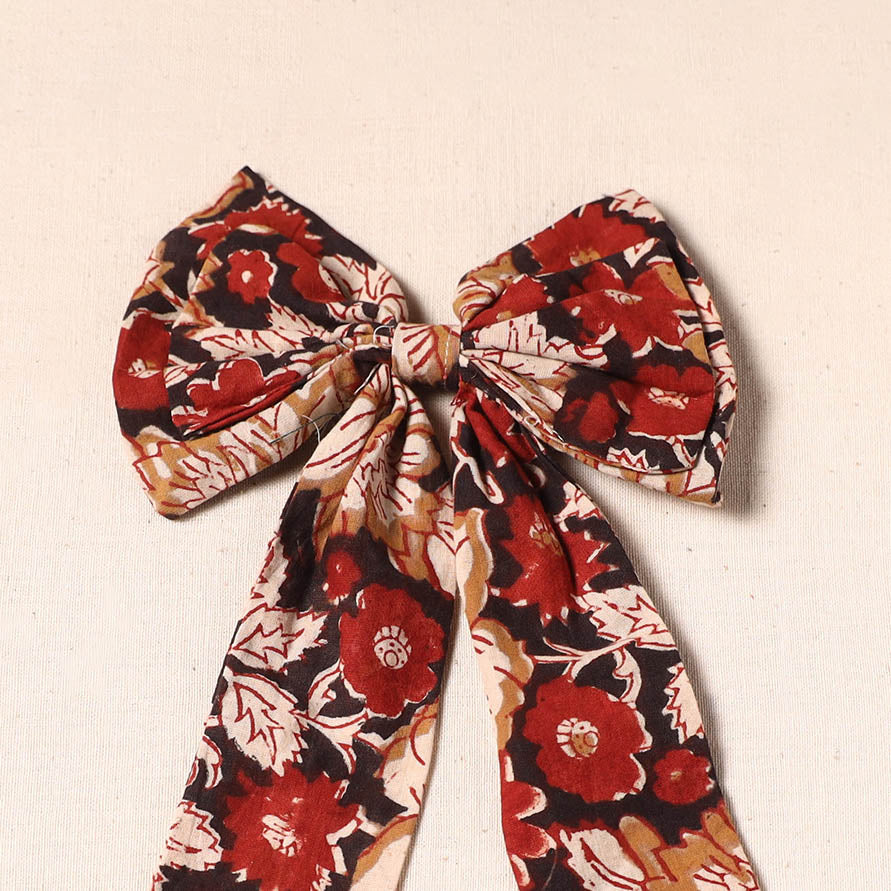 Multicolor - handmade fabric bow hair clip 23 - handcrafted