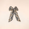 Multicolor - handmade fabric bow hair clip 29 - handcrafted