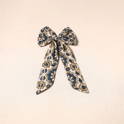 Multicolor - handmade fabric bow hair clip 29 - handcrafted