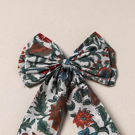 Handmade Fabric Bow Hair Clip