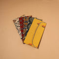 Multicolor - handmade fabric envelopes (assorted set of 5)