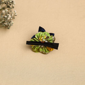  Handmade Fabric Flower Hair Clip Online in India