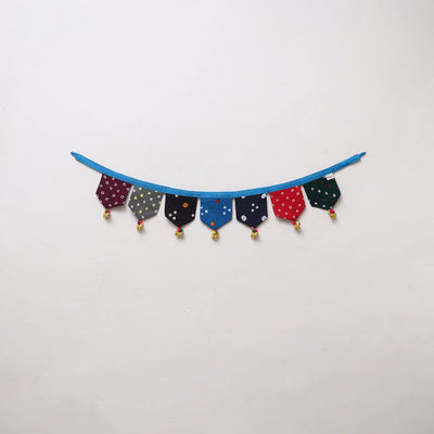 Handmade fabric toran for home decor 01 - handcrafted