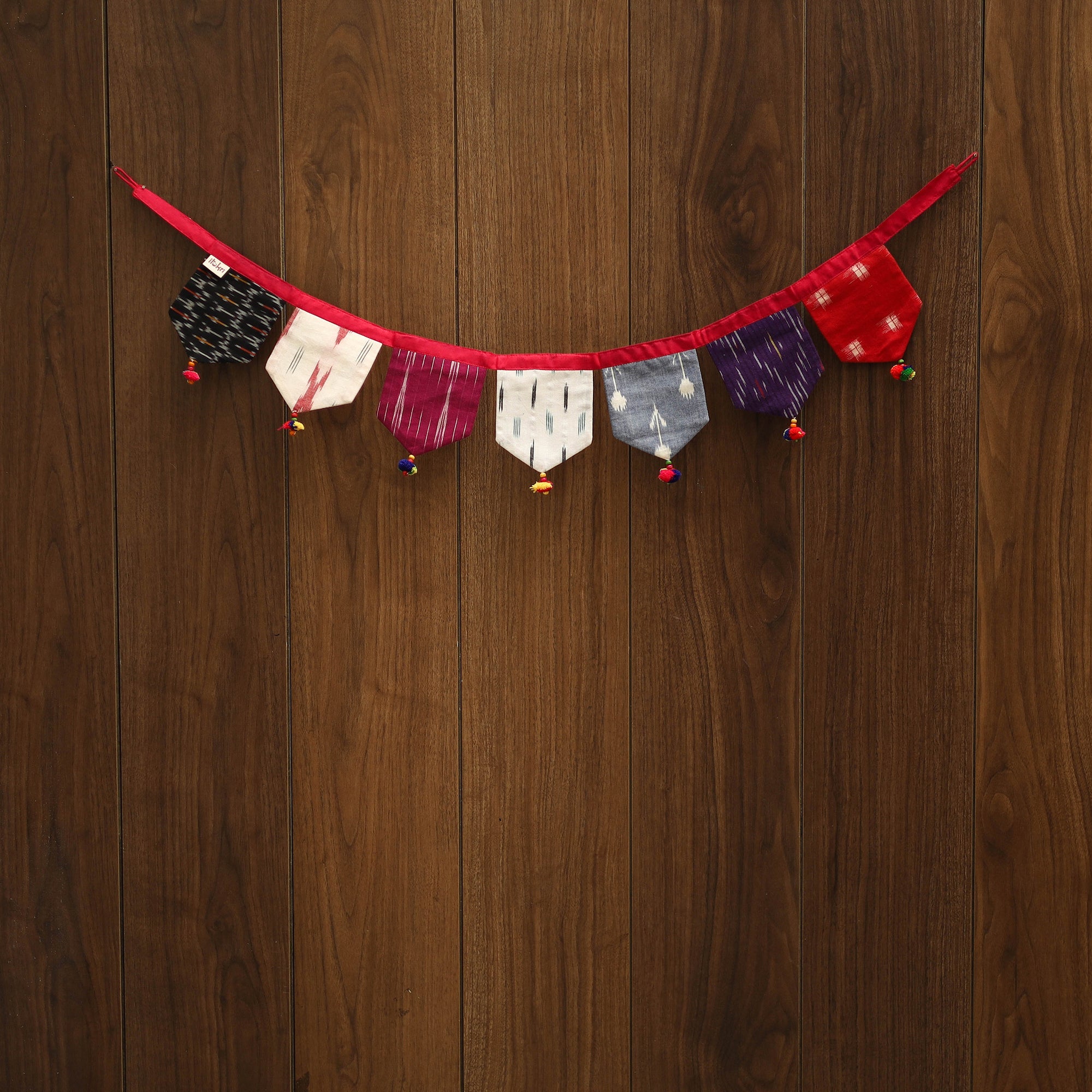 Multicolor - handmade fabric toran for home decor 01