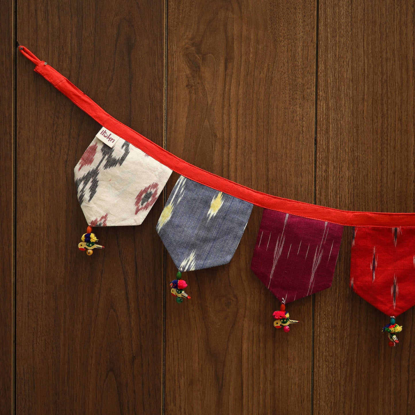 Multicolor - handmade fabric toran for home decor 02