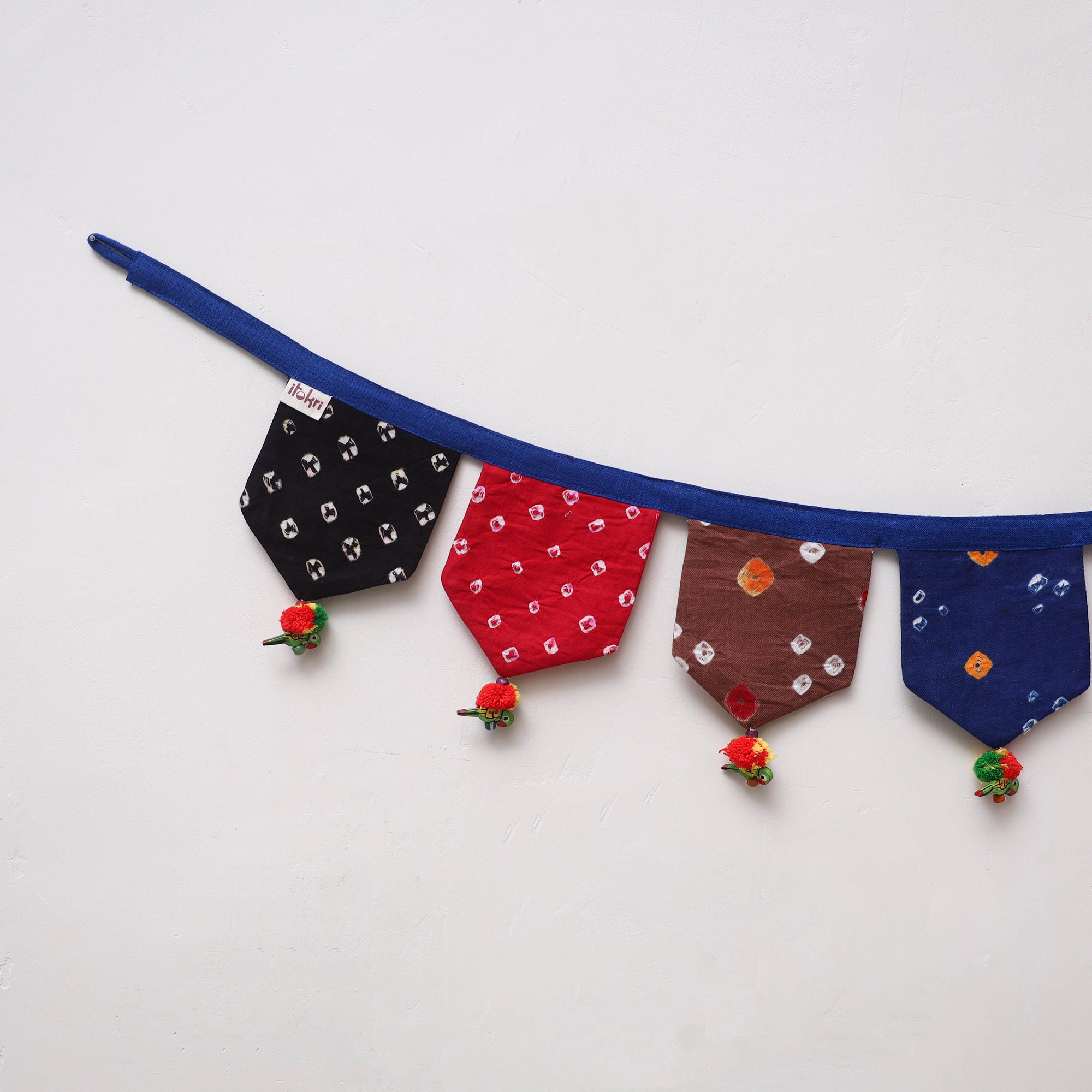 Handmade fabric toran for home decor 04 - handcrafted