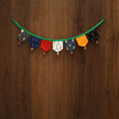 Multicolor - handmade fabric toran for home decor 04
