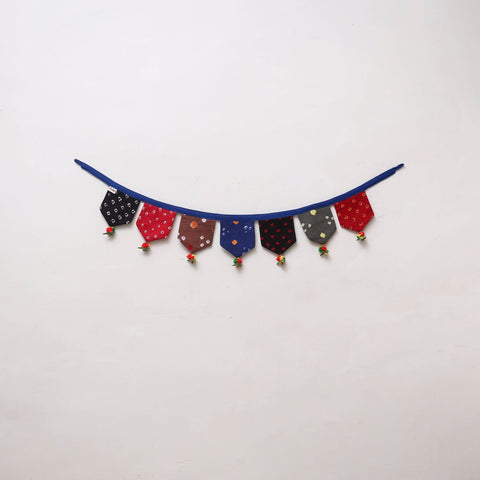 Handmade fabric toran for home decor 04 - handcrafted