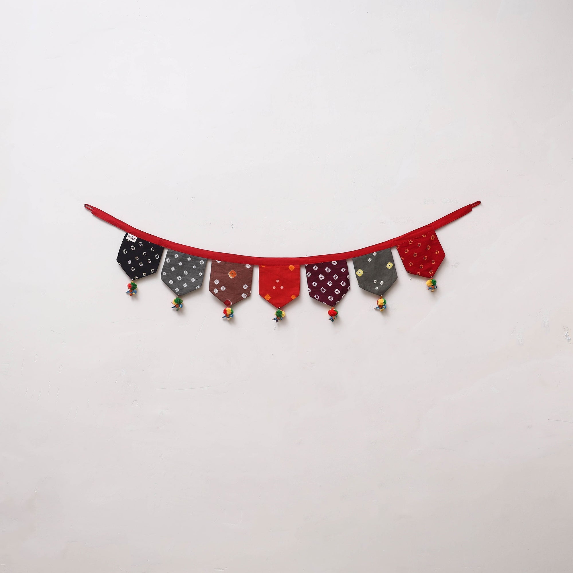 Handmade fabric toran for home decor 05 - handcrafted