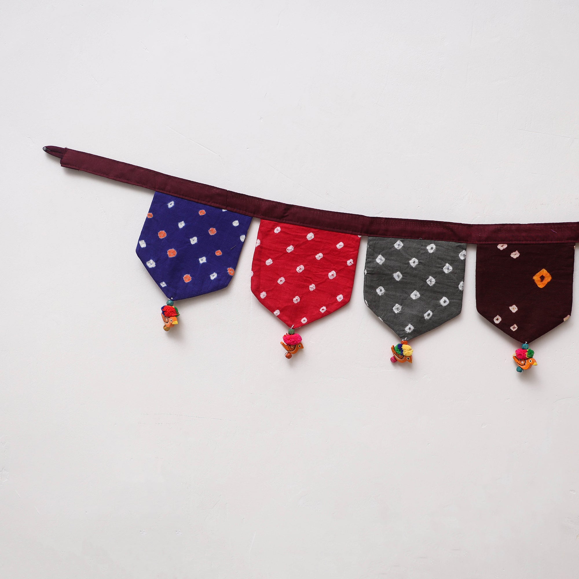 Handmade fabric toran for home decor 06 - handcrafted