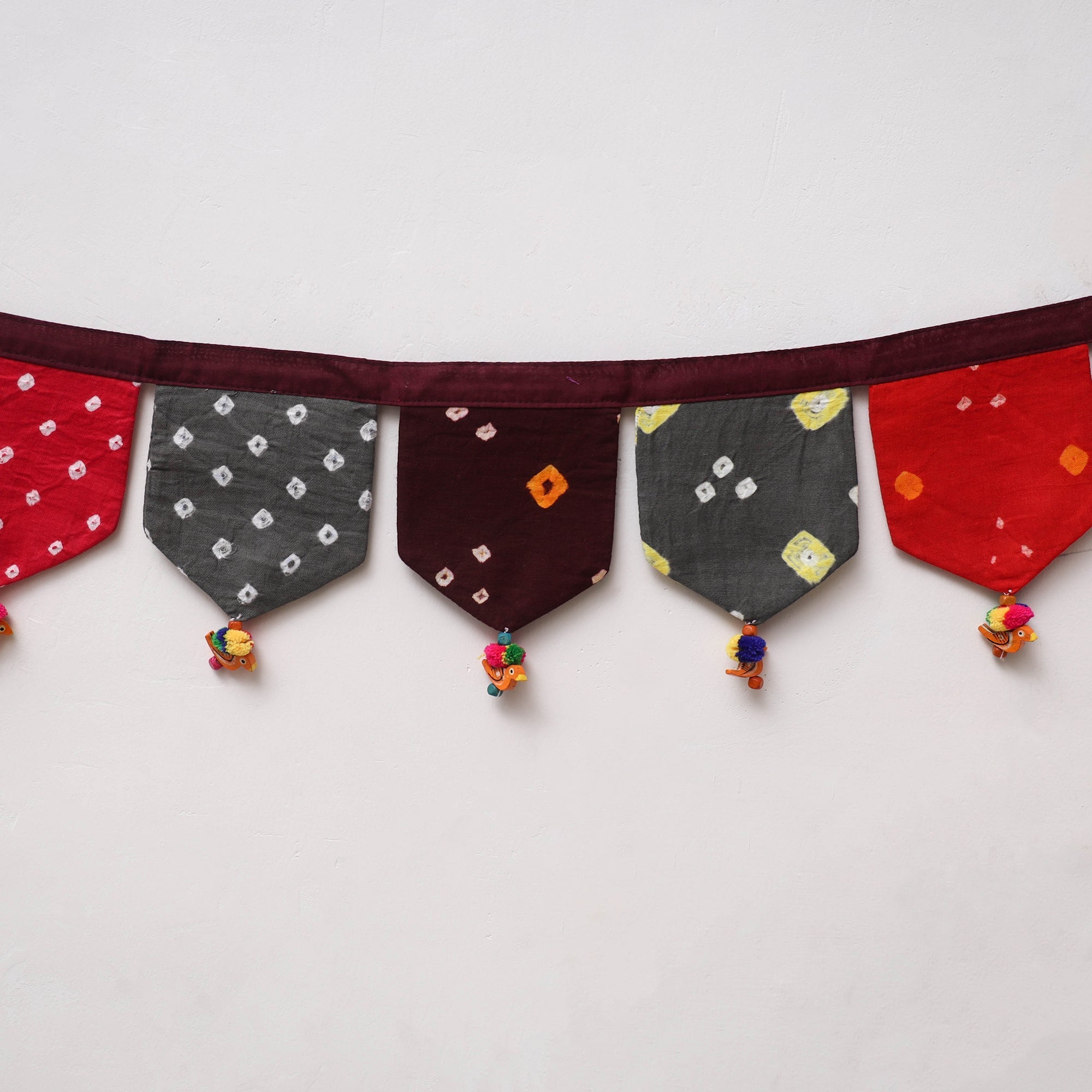 Handmade fabric toran for home decor 06 - handcrafted