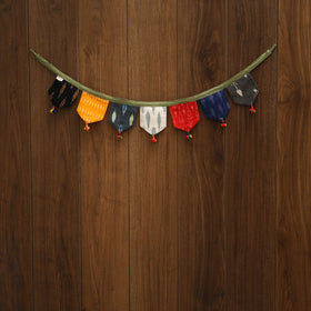 Multicolor - handmade fabric toran for home decor 07