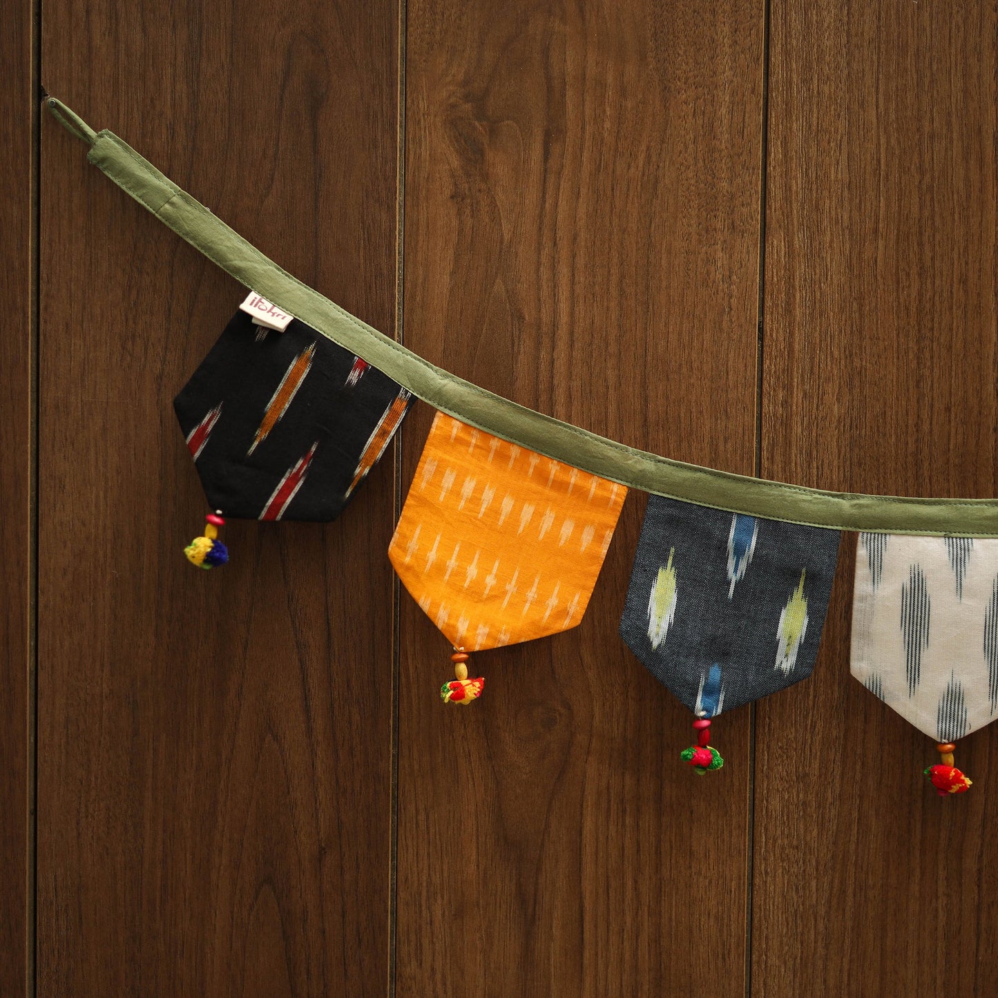 Multicolor - handmade fabric toran for home decor 07