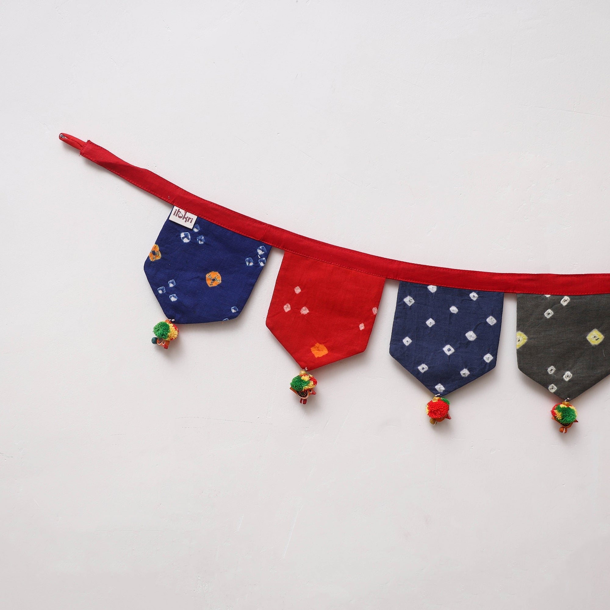 Handmade fabric toran for home decor 08 - handcrafted