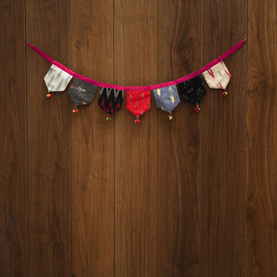 Multicolor - handmade fabric toran for home decor 09