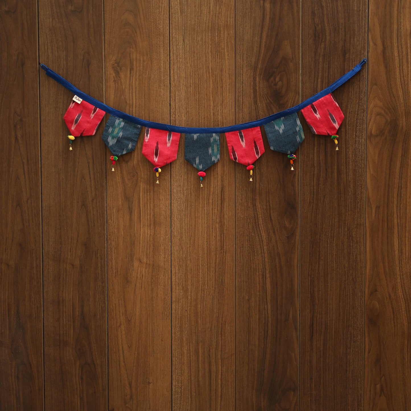 Multicolor - handmade fabric toran for home decor 10