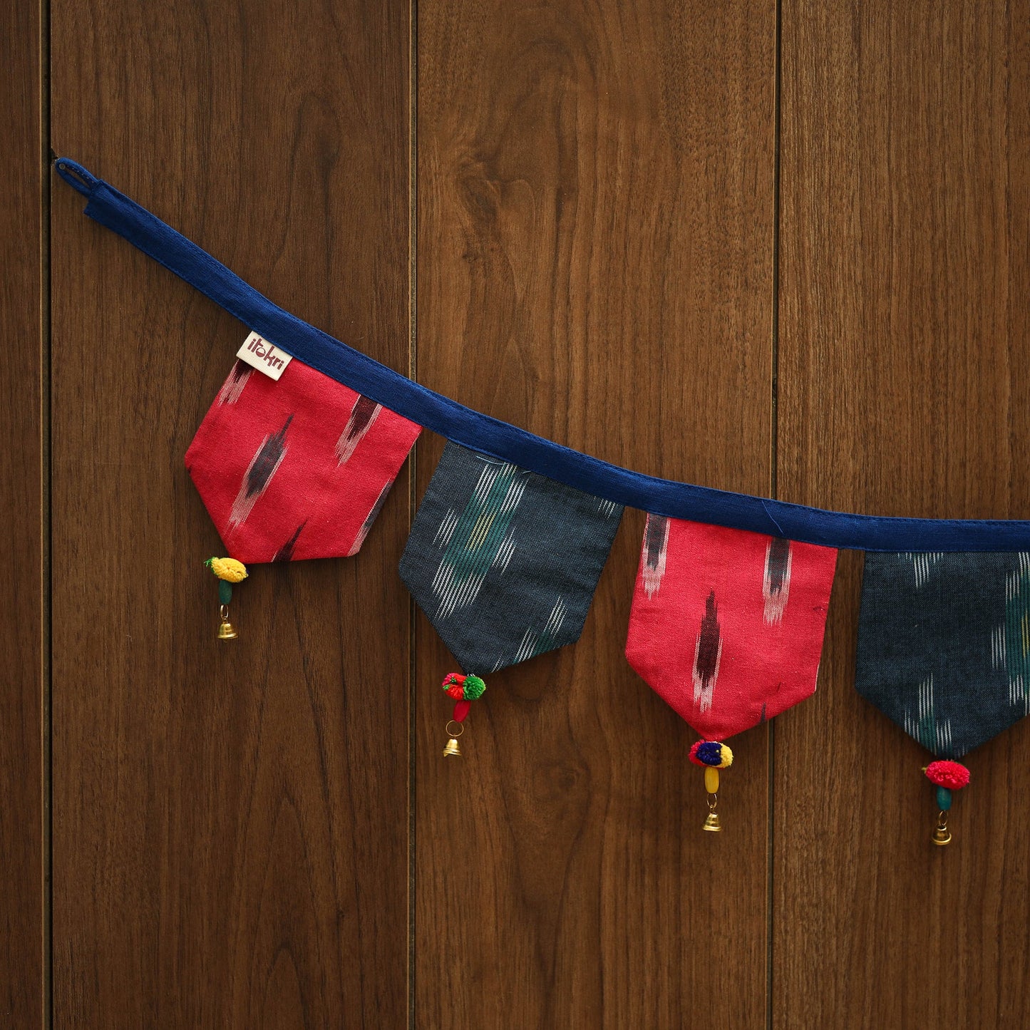 Multicolor - handmade fabric toran for home decor 10