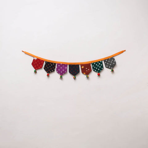 Handmade fabric toran for home decor 10 - handcrafted