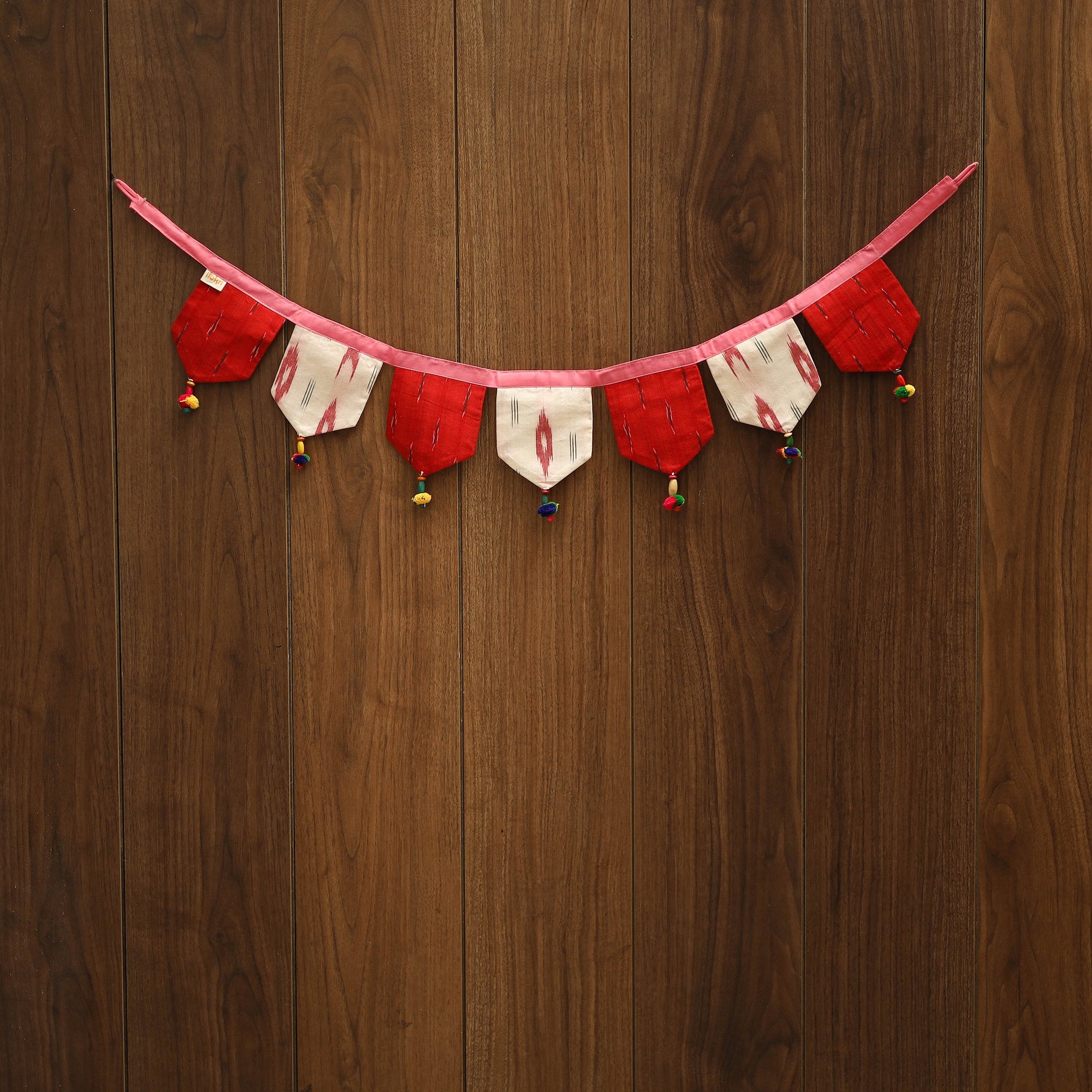 Multicolor - handmade fabric toran for home decor 13