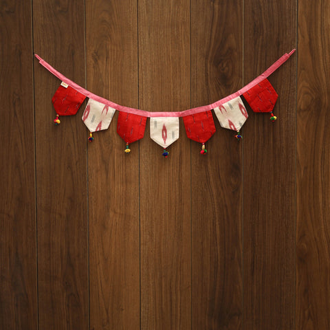 Multicolor - handmade fabric toran for home decor 13