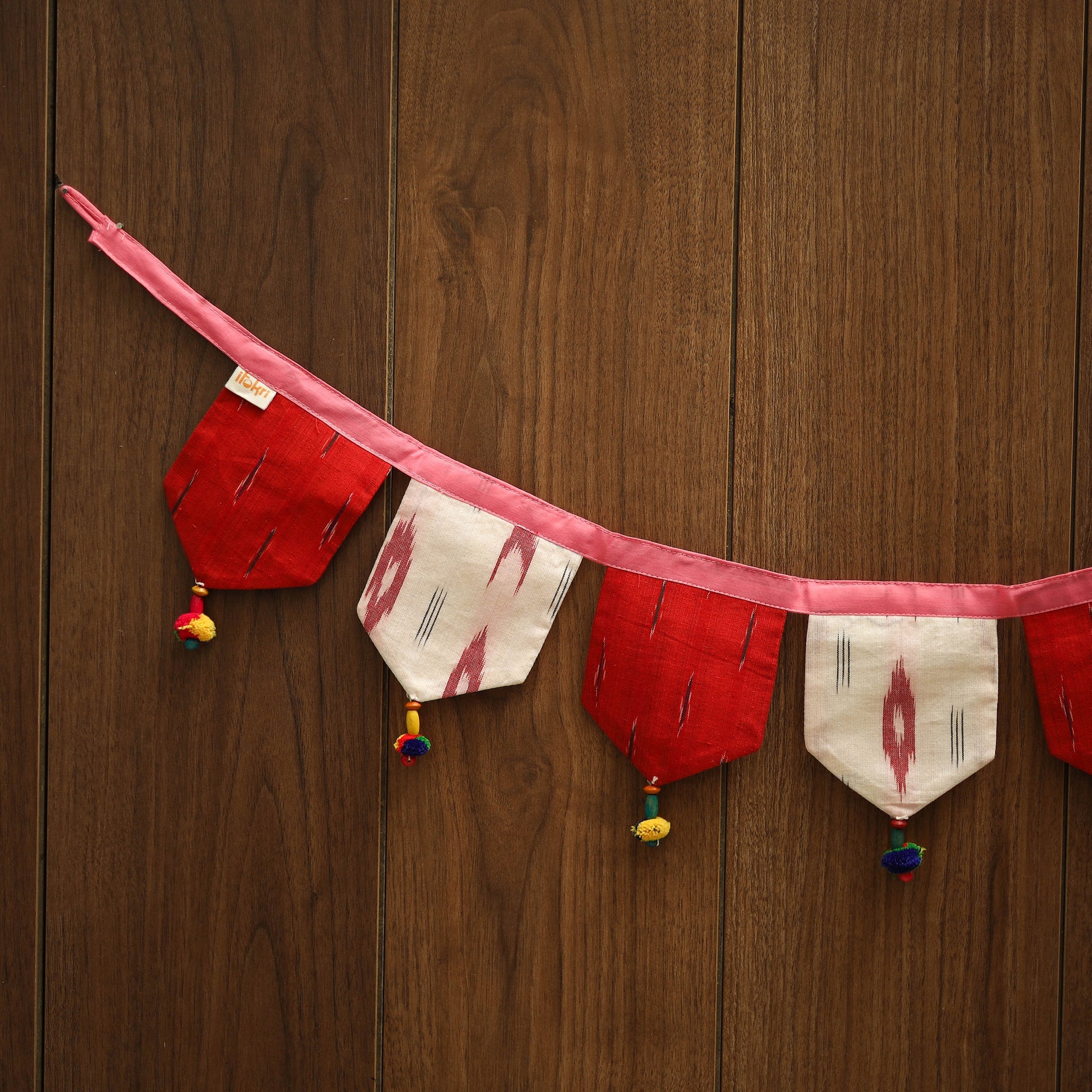 Multicolor - handmade fabric toran for home decor 13