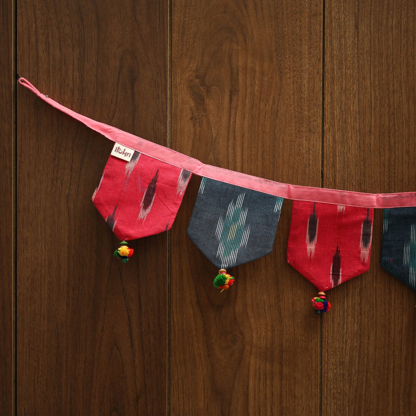 Multicolor - handmade fabric toran for home decor 14