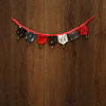 Multicolor - handmade fabric toran for home decor 15