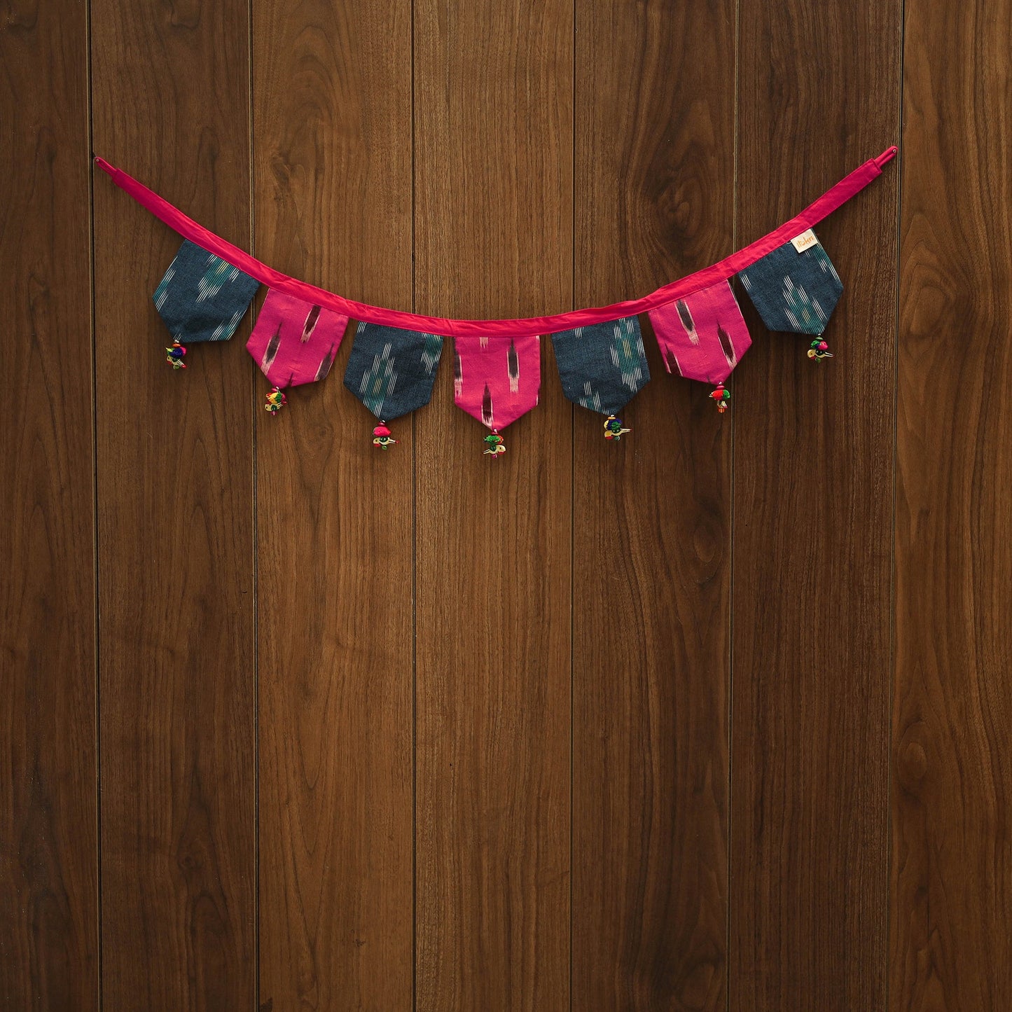 Multicolor - handmade fabric toran for home decor 16