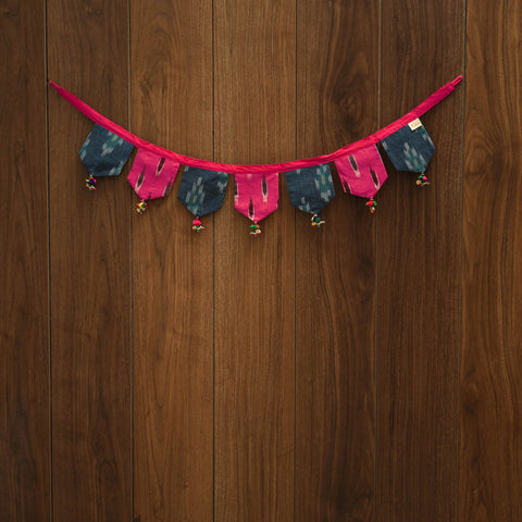 Multicolor - handmade fabric toran for home decor 16