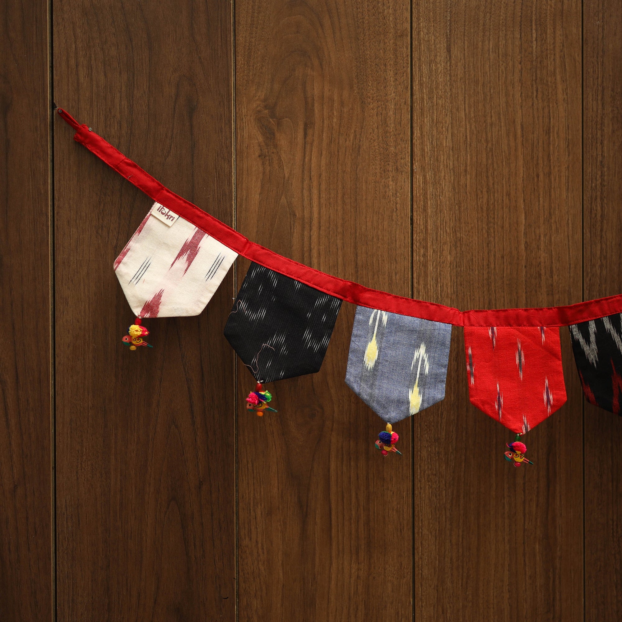 Multicolor - handmade fabric toran for home decor 17